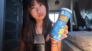 ASMR banana baby snacks ⭐️🍌❔ [upl. by Araic]