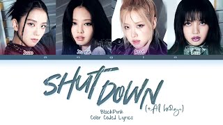 BLACKPINK  Shut Down  AI bridge by kyontheprize  Color Coded Lyrics ANGIE STAR [upl. by Dnalon]