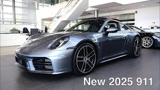 The NEW 2025 Porsche 911 Carrera Coupe Has Arrived Walk Around TIME [upl. by Helyn325]