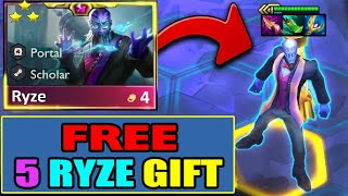 quot 3 STAR RYZE amp 5 RYZE GIFT quot  TFT SET 12 RANKED GAMEPLAY [upl. by Rome]