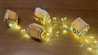 Mini winter chalets Christmas mood test  Cake4Three [upl. by Kinsman]