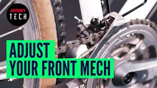 How To Adjust A Front Derailleur  Setup amp Adjust Bike Gears [upl. by Aihn]