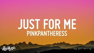 Pinkpantheress  Just for me Lyrics quotwhen you wipe your tears do you wipe them just for mequot [upl. by Jerrilyn]