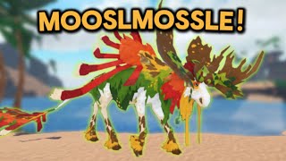 Mooslmossle Magnarothus redesign animations and patch notes  Creatures of Sonaria [upl. by Selda]