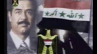 Saddam Hussein in TV [upl. by Stiegler]