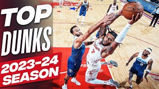 1 HOUR of the BEST Dunks of the 202324 NBA Season  Pt2 [upl. by Miza]