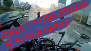 DOMİNAR 400 10 BIN BAKIMI  400 LÜK MOTORA 10W40 MOTOR YAĞI [upl. by Sirtimid]