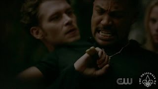 The Originals 4x02 Elijah amp Marcel fight Freya frees Klaus [upl. by Nelrah317]