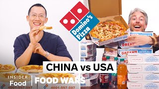 US vs China Dominos  Food Wars  Insider Food [upl. by Akeem]