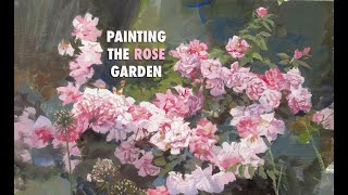 Painting the Rose Garden at NYBG [upl. by Sage940]