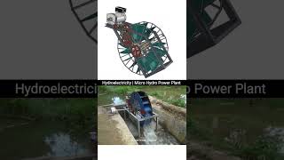 DIY Micro Hydro Power Plant How to Harness Stream Energy for Electricity renewableenergy [upl. by Nodle]