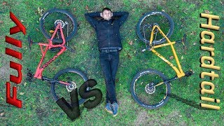 Das BESTE MTB  FULLY vs HARDTAIL  Kompletter Vergleich  Vor und Nachteile [upl. by Cerracchio876]