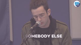 The 1975  Somebody Else Live Lyric Video from the Go Garage [upl. by Finella337]