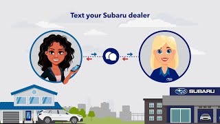 Subaru Service Scheduler  Texting your Service Team [upl. by Ancilin]