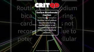 Sodium Bicarbonate Caution [upl. by Okiek]