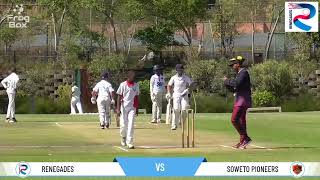 CGLCL Lions Club League  Renegades Cricket Academy v Soweto Pioneers Cricket Club [upl. by Ysied551]