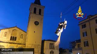 Befane Umbria 2024 il video dei vigili del fuoco [upl. by Archie]