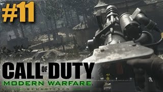 MODERN WARFARE REMASTERED 11 OLHA O MORTEEIROO Gameplay Campanha PTBR [upl. by Orland565]