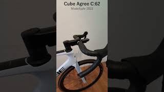 Cube Agree C62 flashwhite  n  carbon 2022 [upl. by Ahsuoj]