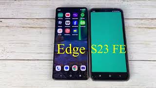 Samsung S23 FE Vs 2024 Moto Edge Speed Test Comparison [upl. by Griggs414]