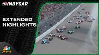 IndyCar Series EXTENDED HIGHLIGHTS Bommarito Automotive Group 500  82723  Motorsports on NBC [upl. by Nolita]