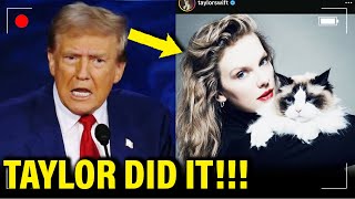 Watch Taylor Swift ENDORSE Kamala THEN TORCH TRUMP [upl. by Lederer378]