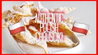 HOW TO MAKE CHRUSCIKI — POLISH DESSERT [upl. by Assenay423]