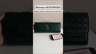 Bottega Veneta Andiamo Evening Clutch bag luxurybag luxury fashion handbags bottegaveneta [upl. by Franz]