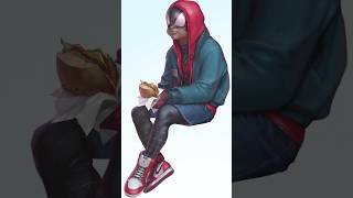 How Did A Hamburger Save Miles Morales’ Family [upl. by Jobyna]