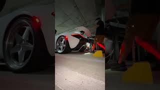 How to park a Mclaren P1 alone 1kmotorsports sweatyj mclaren p1 [upl. by Enyallij]