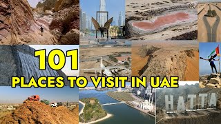 101 places to visit in UAE in 2024 [upl. by Keelby25]