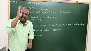 KSET 2024 P1 Unit 8 ICT Introduction DGK Sir [upl. by Samaria]