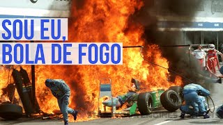 O dia em que Jos Verstappen virou uma bola de fogo shorts [upl. by Joli565]