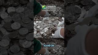 ASMR Coin Bliss Unboxing Sorting and Machine Sounds from Littleton Coin Company [upl. by Lrat]