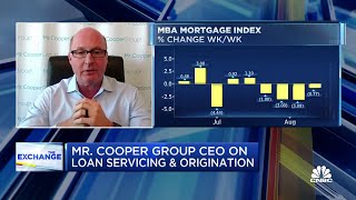 Mortgage servicing is thriving due to homeowners deciding not to sell says Mr Cooper Group CEO [upl. by Krystal]