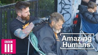 The Barber Changing The Lives Of Homeless People One Haircut At A Time [upl. by Baggott]