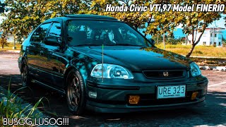 Ang Civic Finerio ni JayDMAutoParts Honda Civic VTi 97 Model  BUSOG LUSOG [upl. by Airtened738]