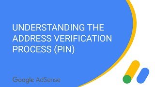 Understanding the address verification process PIN for AdSense [upl. by Adnahc]