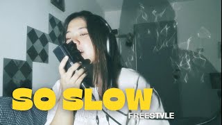 SO SLOW  Freestyle • Danica Leteral cover [upl. by Laertnom]