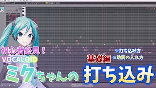 【ボカロPになりたい人向け】DTM初心者でも分かるVOCALOID 初音ミクの打ち込みのやり方・方法（基礎編）【ボカロ調整・調教】V4X dtm講座 [upl. by Ayela]