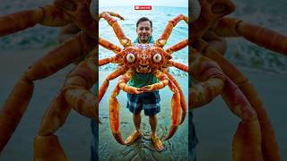 Worlds Biggest Crab 😱  TheMahbus viral shorts [upl. by Schwitzer]