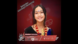 AnuhyaTamang Voice of Nepal kids season3 [upl. by Samanthia]