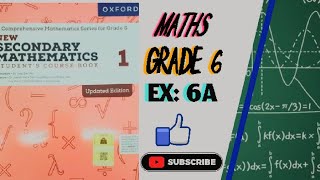 Exercise 6A Q14 6th Class Mathematics  APS [upl. by Ramah374]