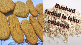 Buskud diet macaan o fudud Healthy oats cookies [upl. by Zed230]