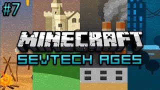 Minecraft SevTech Ages Survival Ep 7  X33N Is Lost Again [upl. by Samal]