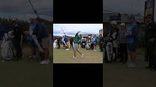 Joaquin Niemann Slow Motion Golf Swing  3 Wood Rear View [upl. by Asit]