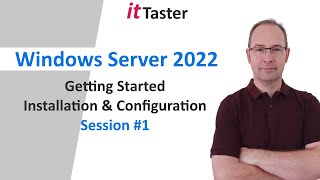 Windows Server 2022  Getting Started Installation amp Configuration  Session 1 [upl. by Aknahs]