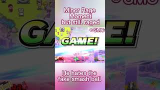 A Mini Rage Moment smashbros gaming smashbrosultimate SMC Nintendo videogame shorts smash [upl. by Saiasi]