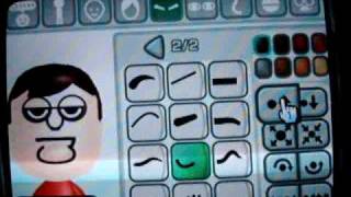 Wii how to make a Peter Griffin mii [upl. by Daniela456]