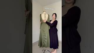 Making a backless dress for bridesmaids [upl. by Jovitta551]